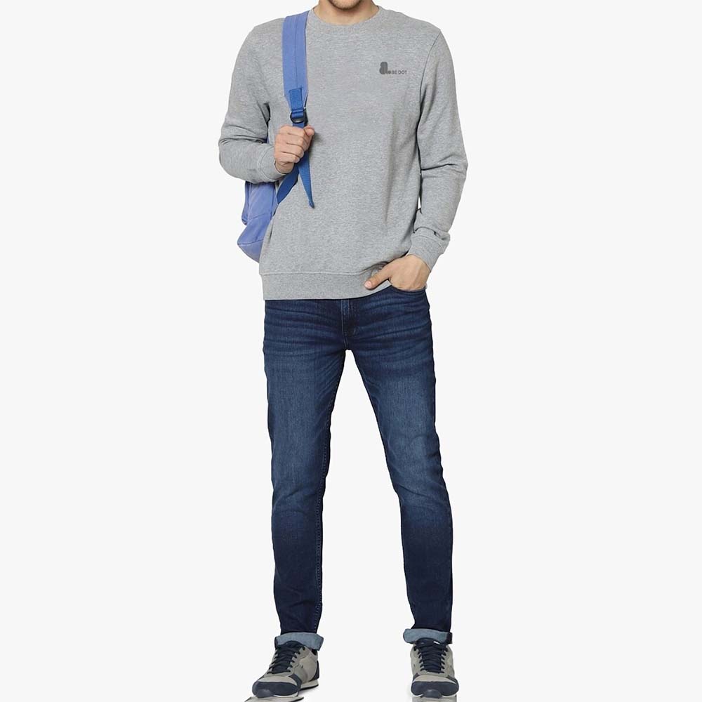 Men Plain Sweat Shirt