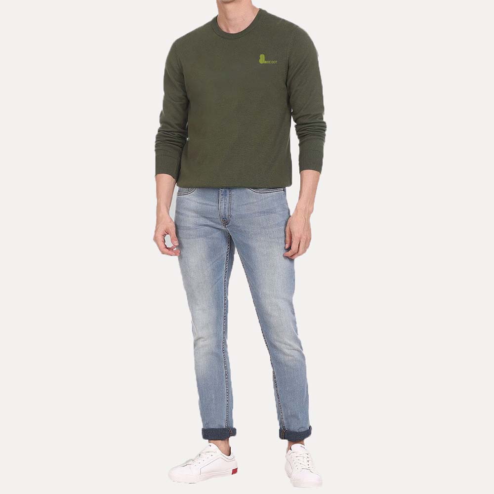 Men Plain Sweat Shirt