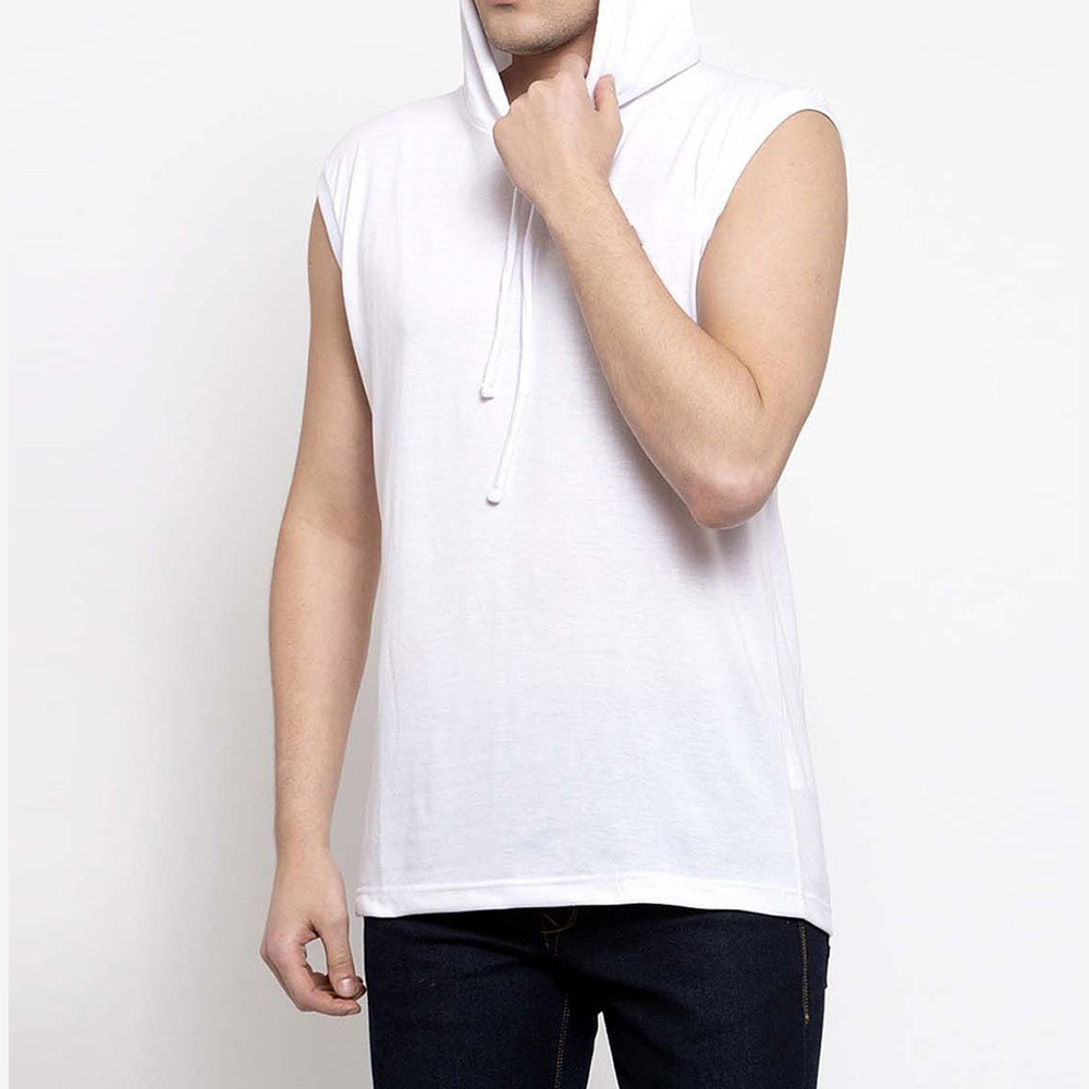 Men Hoodie Tank Top - Image 3