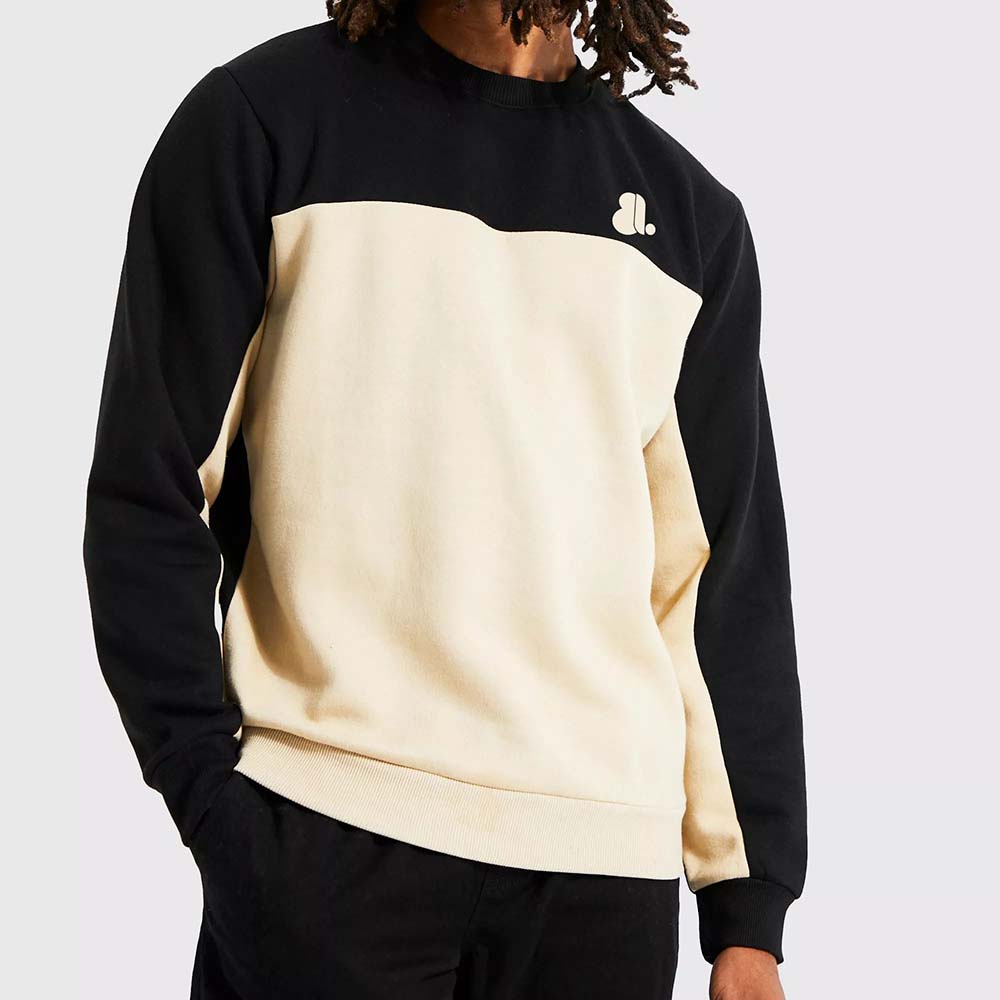 Men Block Sweat Shir