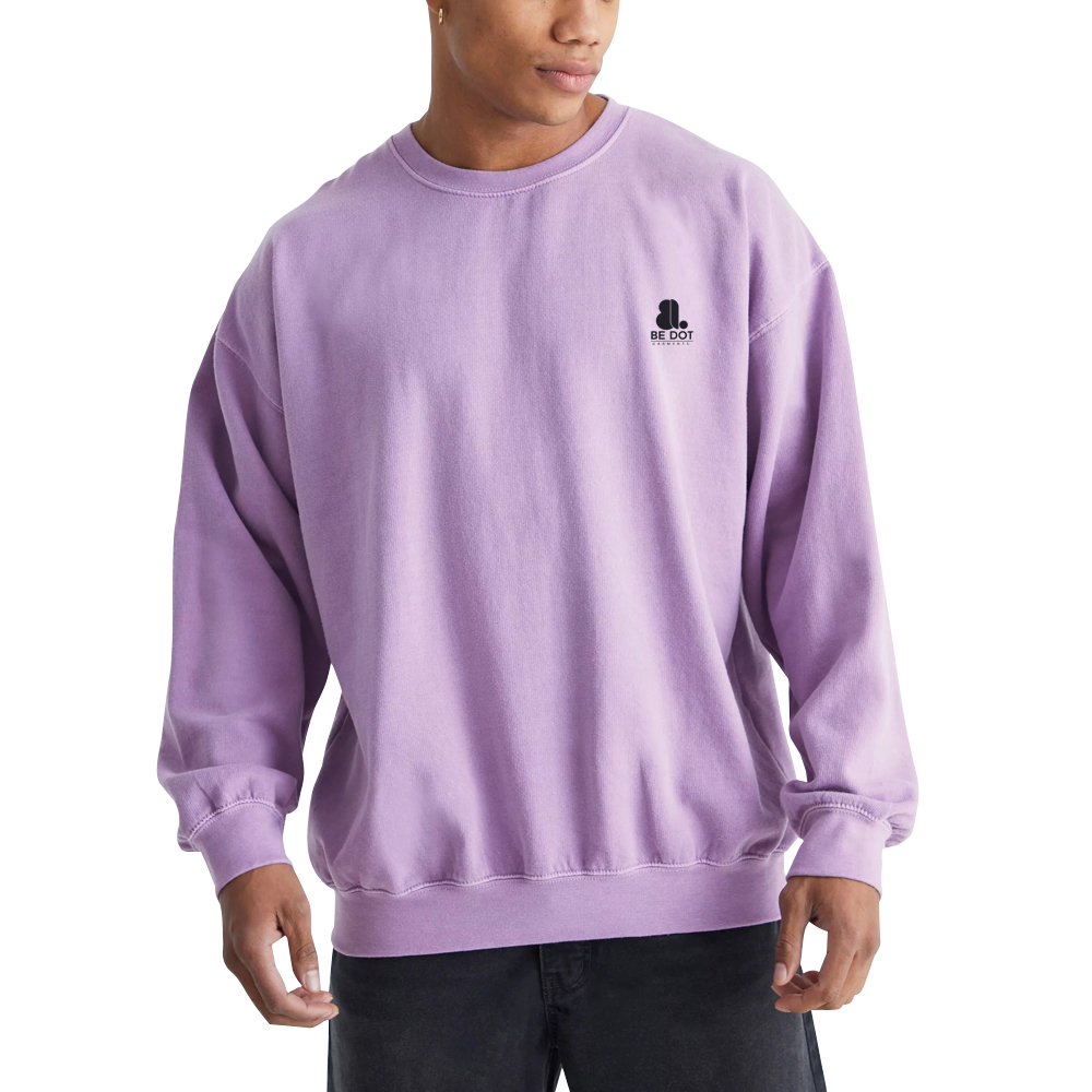 Men Acid Wash Sweat Shirt