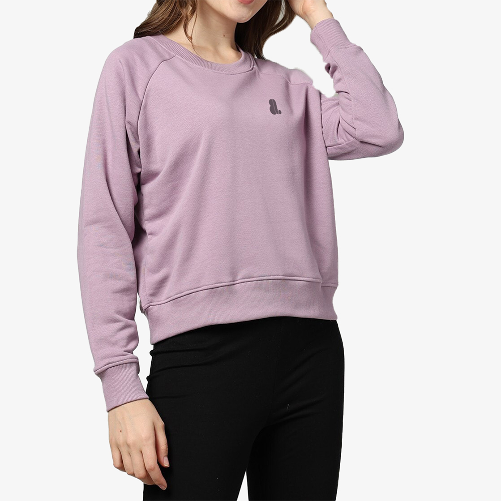 Women Plain Sweatshirt