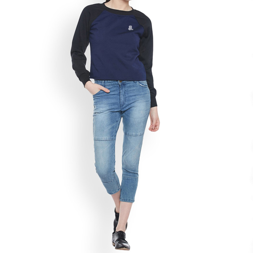 Women Plain Sweatshirt