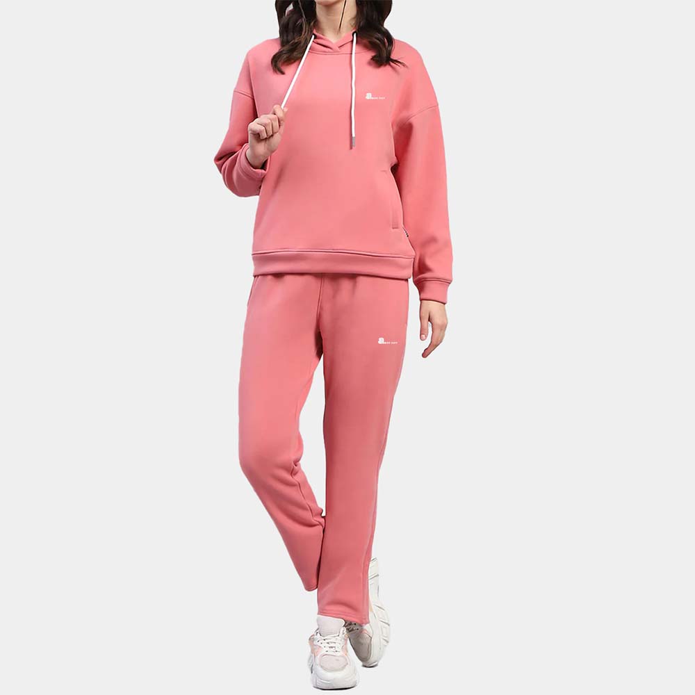 Single Color Pull Over Track Suit Women