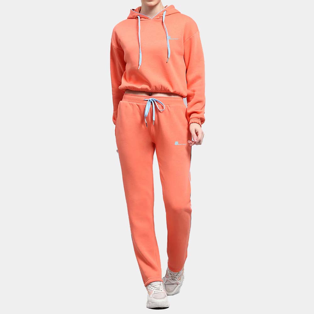 Single Color Pull Over Track Suit Women
