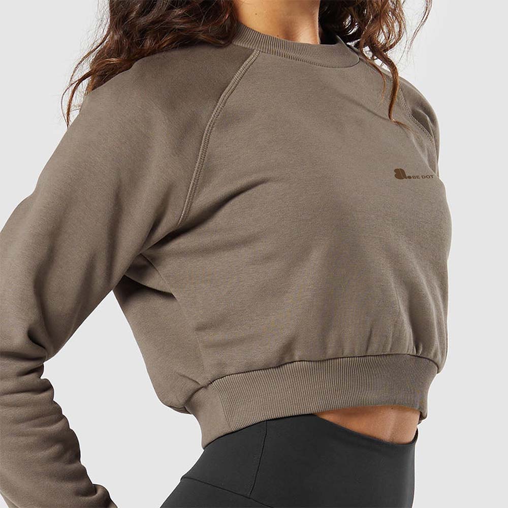 Women Crop Top Sweatshirt
