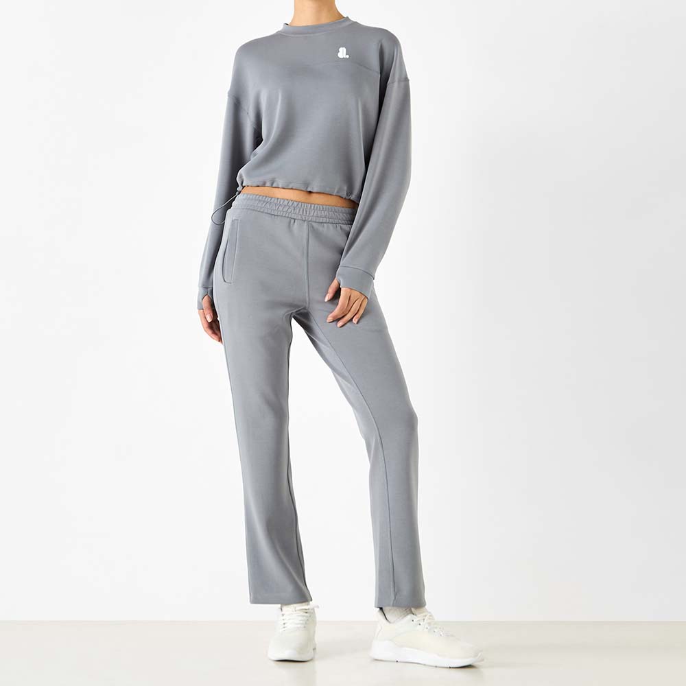 Women Crop Top Sweatshirt