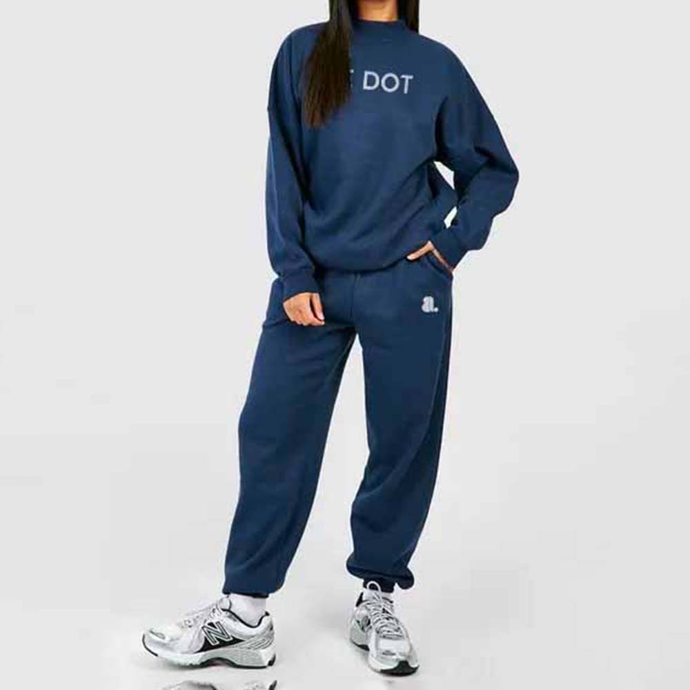 Single Color Pull Over Track Suit Women