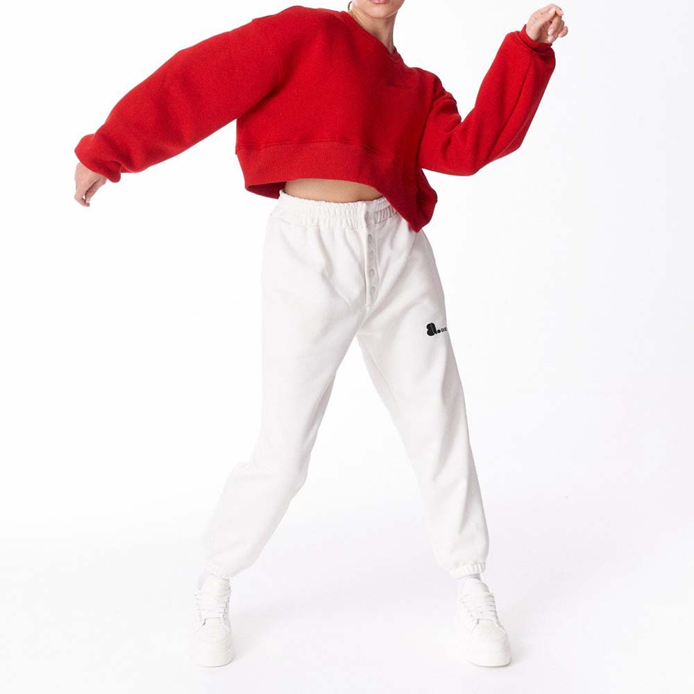 Women Crop Top Sweatshirt