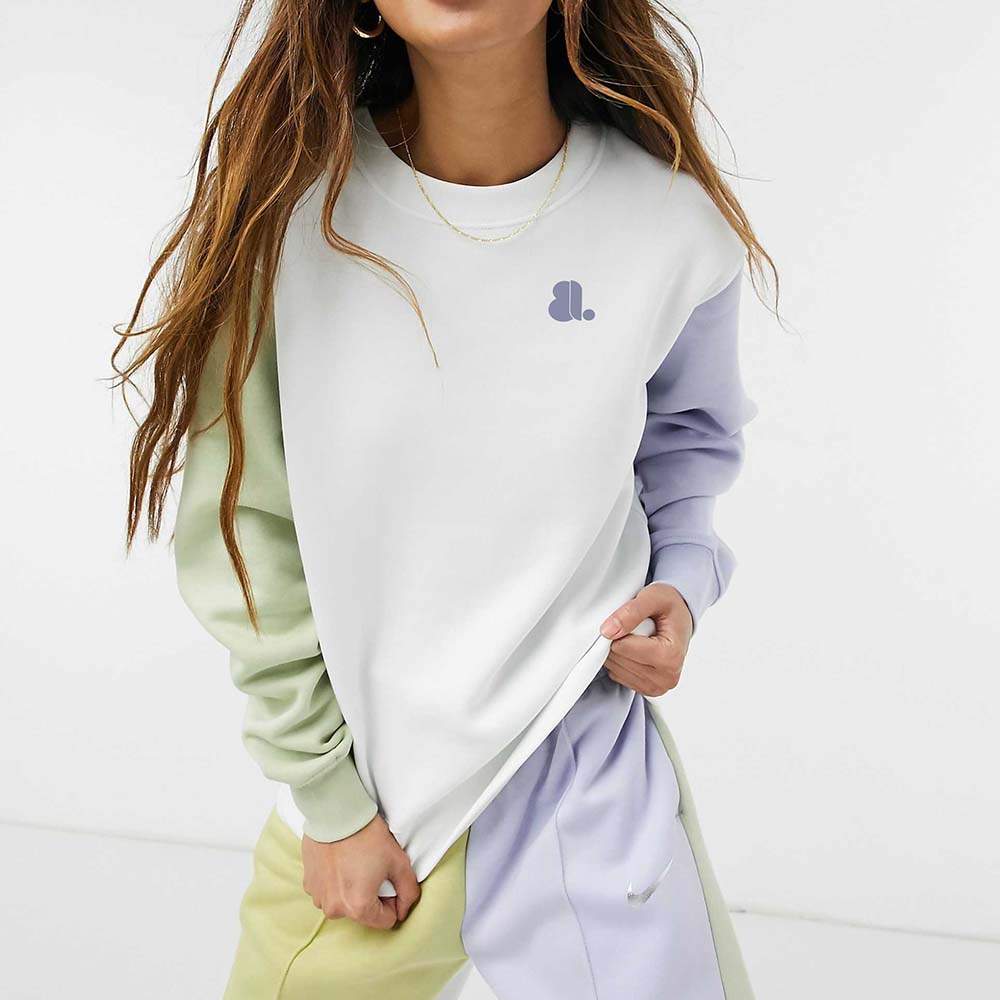 Women Block Sweatshirt