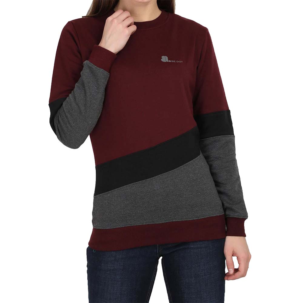 Women Block Sweatshirt
