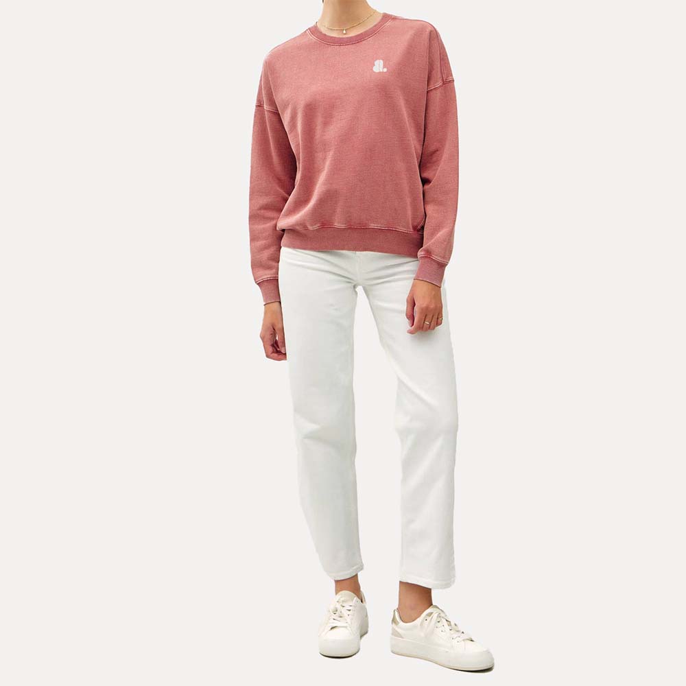 Women Acid Wash Sweatshirt