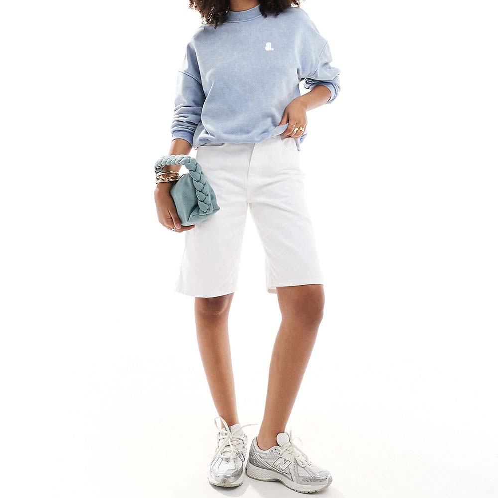 Women Acid Wash Sweatshirt