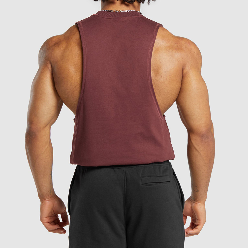Men Cut Out Tank Top