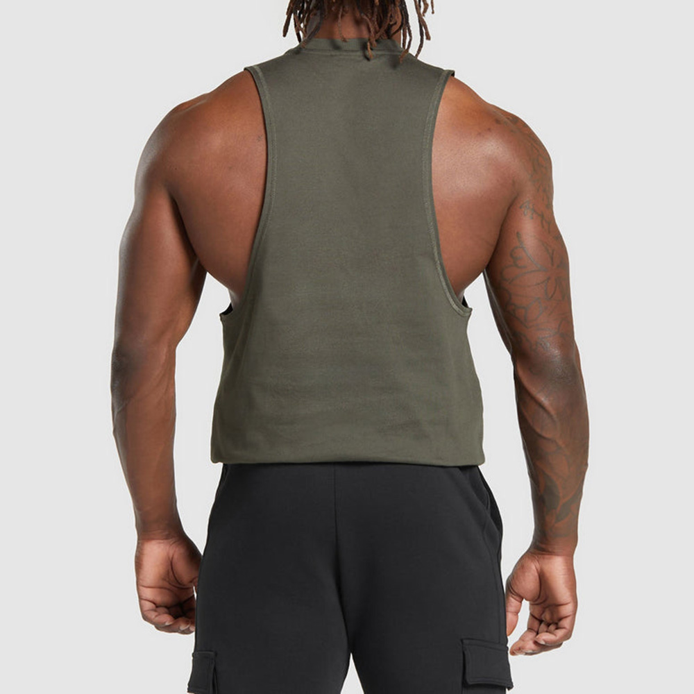 Men Cut Out Tank Top