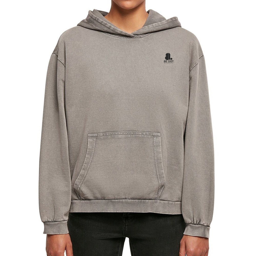 Acid Wash Pullover Hoodie Men