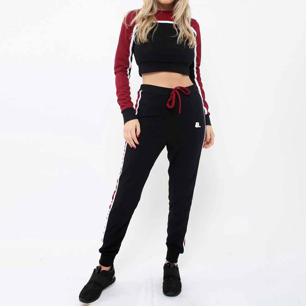Block Pull Over Track Suit Women