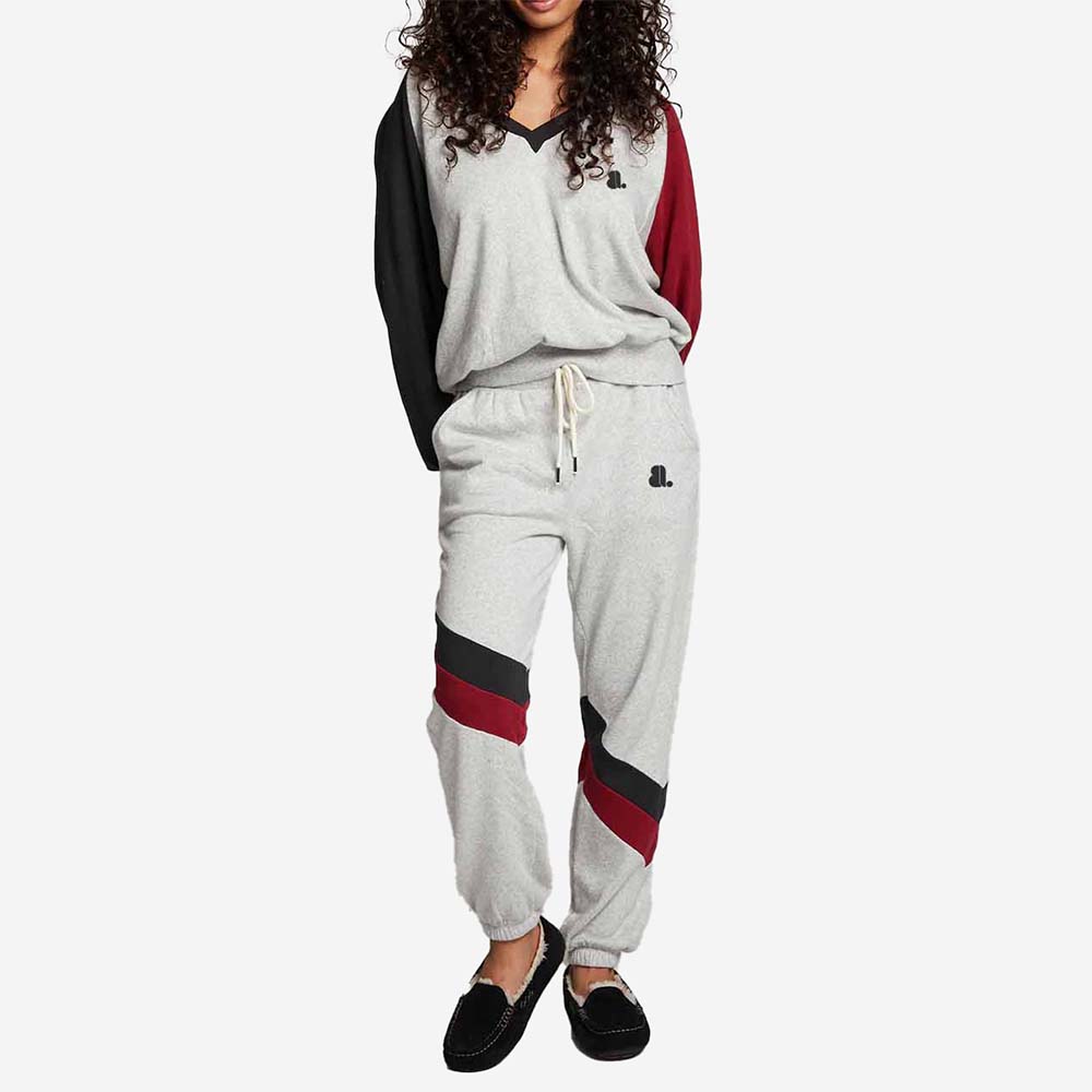 Block Pull Over Track Suit Women
