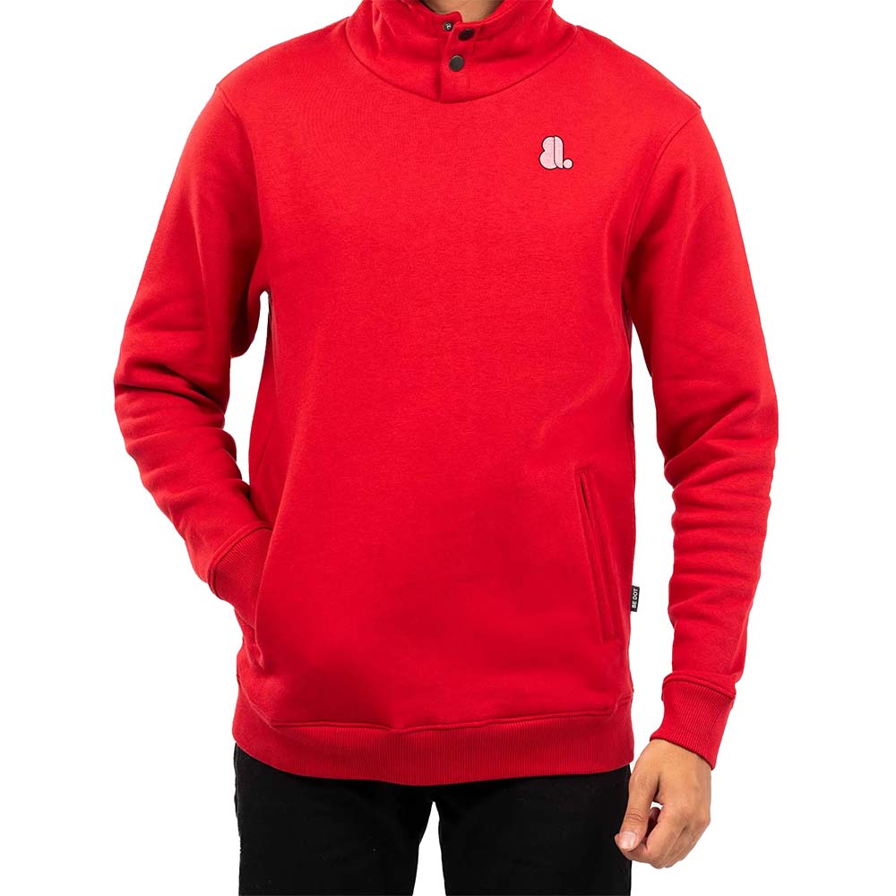 Single Color Pull Over Hoodie Men