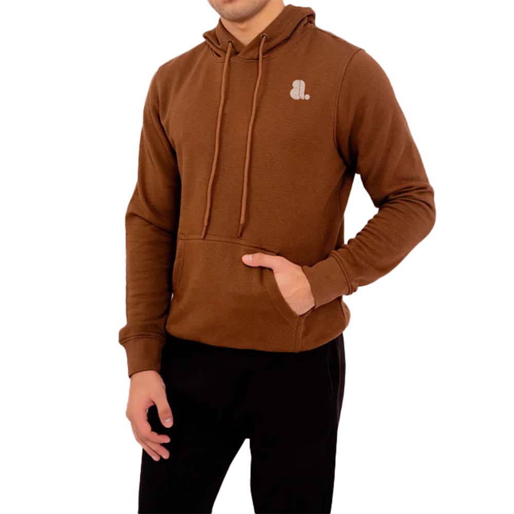 Single Color Pull Over Hoodie Men