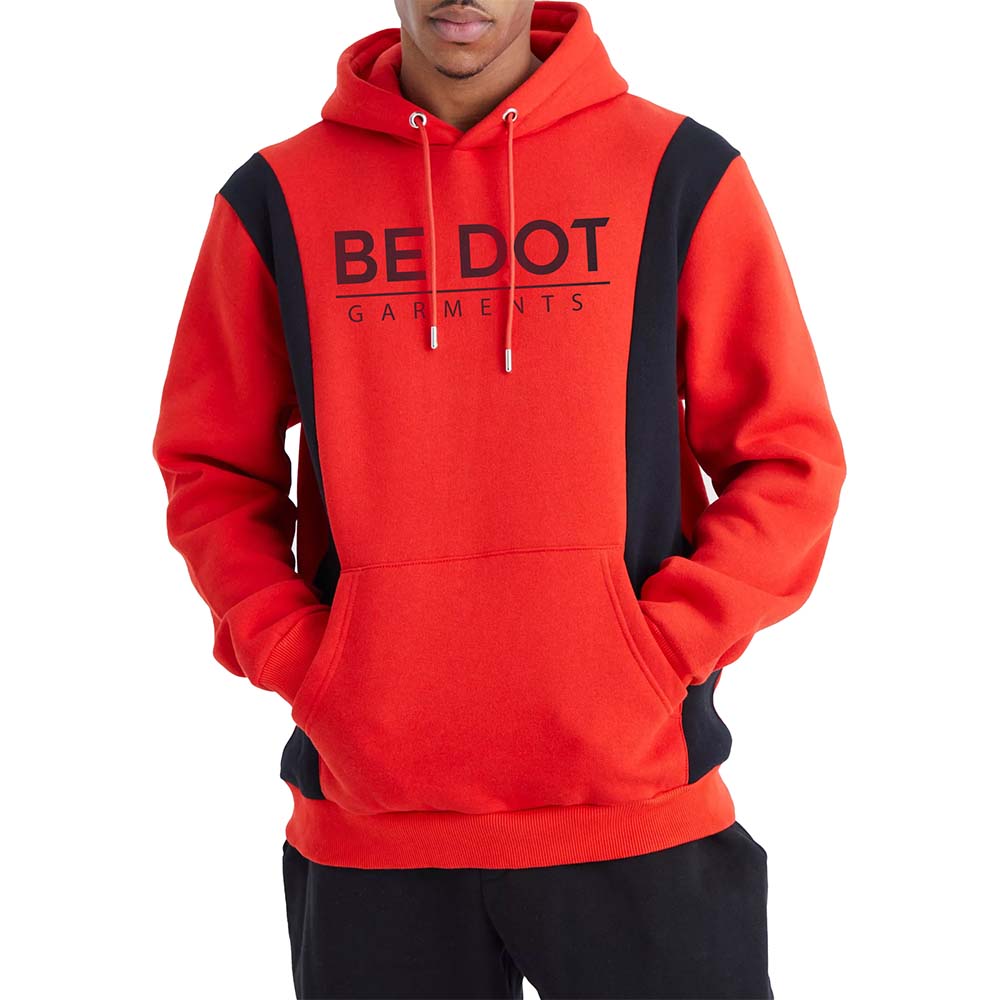 Block Pull Over Hoodie Men