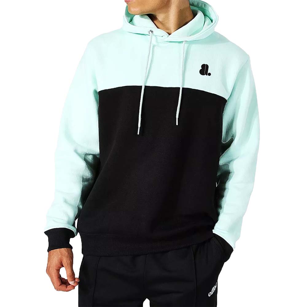 Block Pull Over Hoodie Men