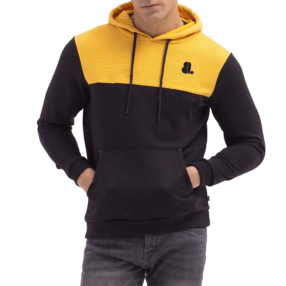Block Pull Over Hoodie Men