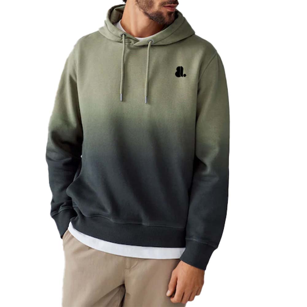 Block Pull Over Hoodie Men