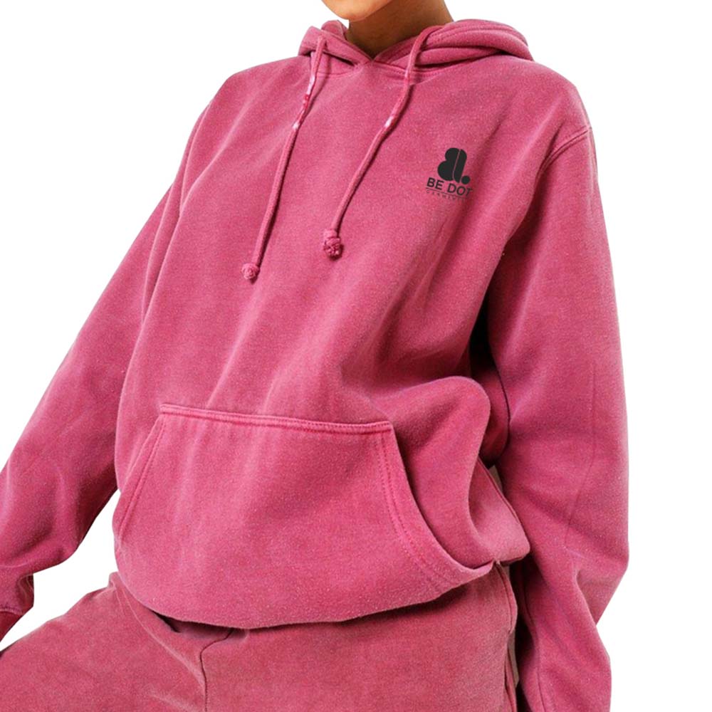 Acid Wash Pullover Hoodie Women