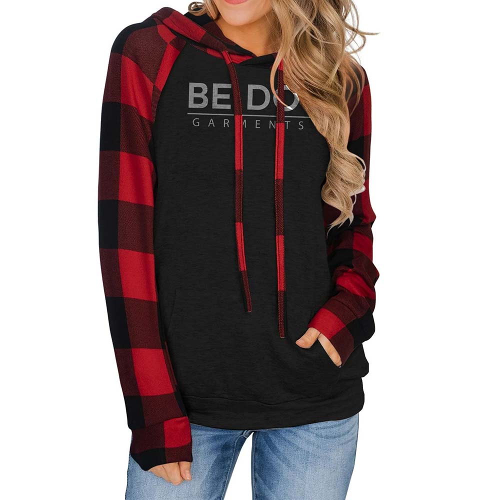 Blok Pull Over Hoodie Women