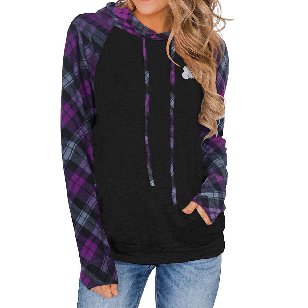 Blok Pull Over Hoodie Women