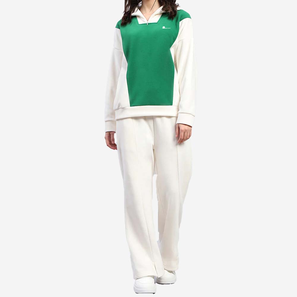 Block Pull Over Track Suit Women