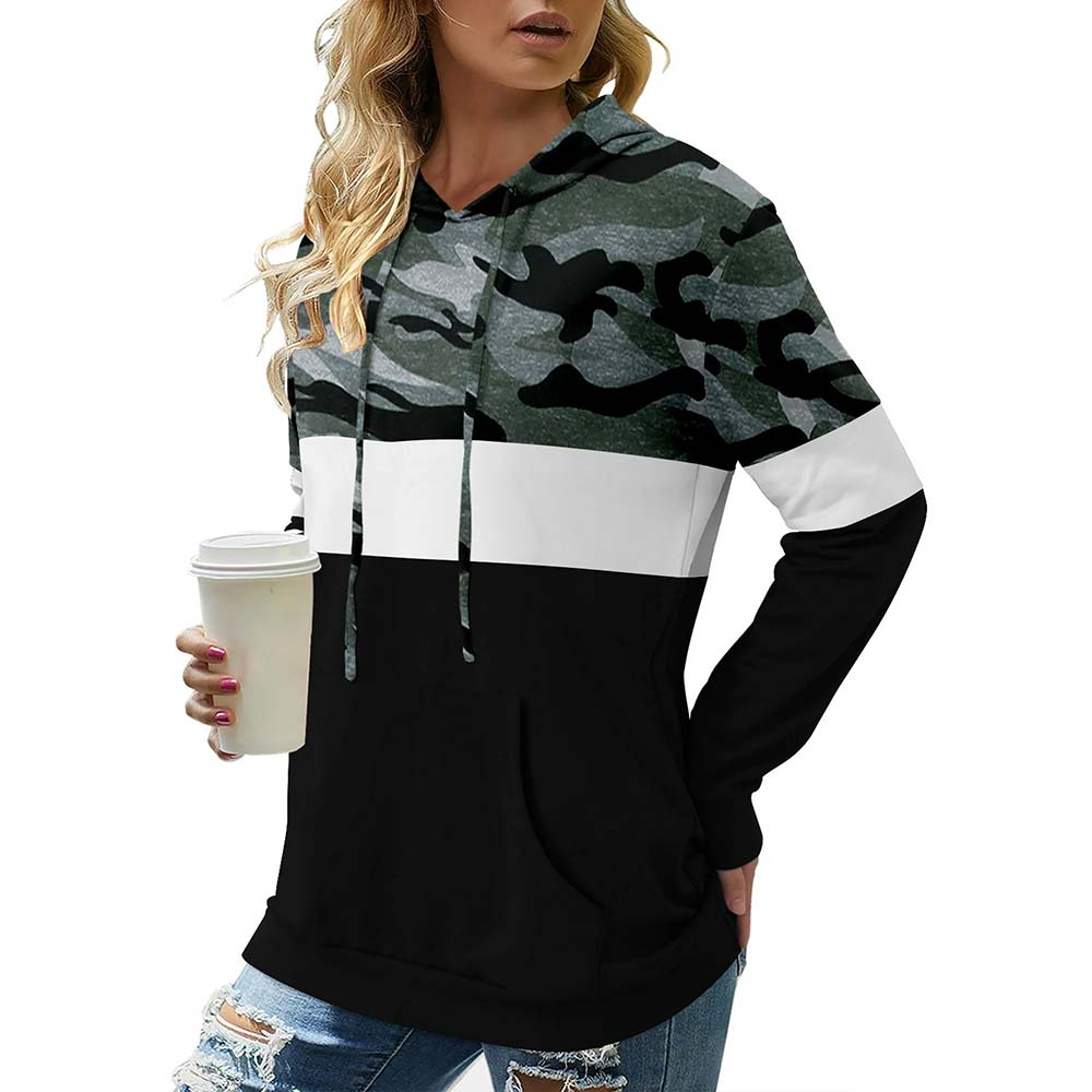 Blok Pull Over Hoodie Women - Image 2