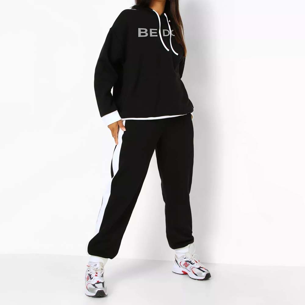 Block Pull Over Track Suit Women