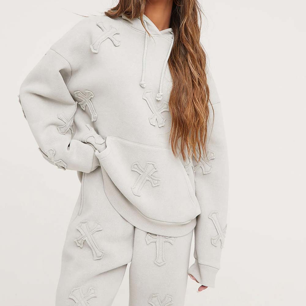 Printed Graphic Hoodie Women