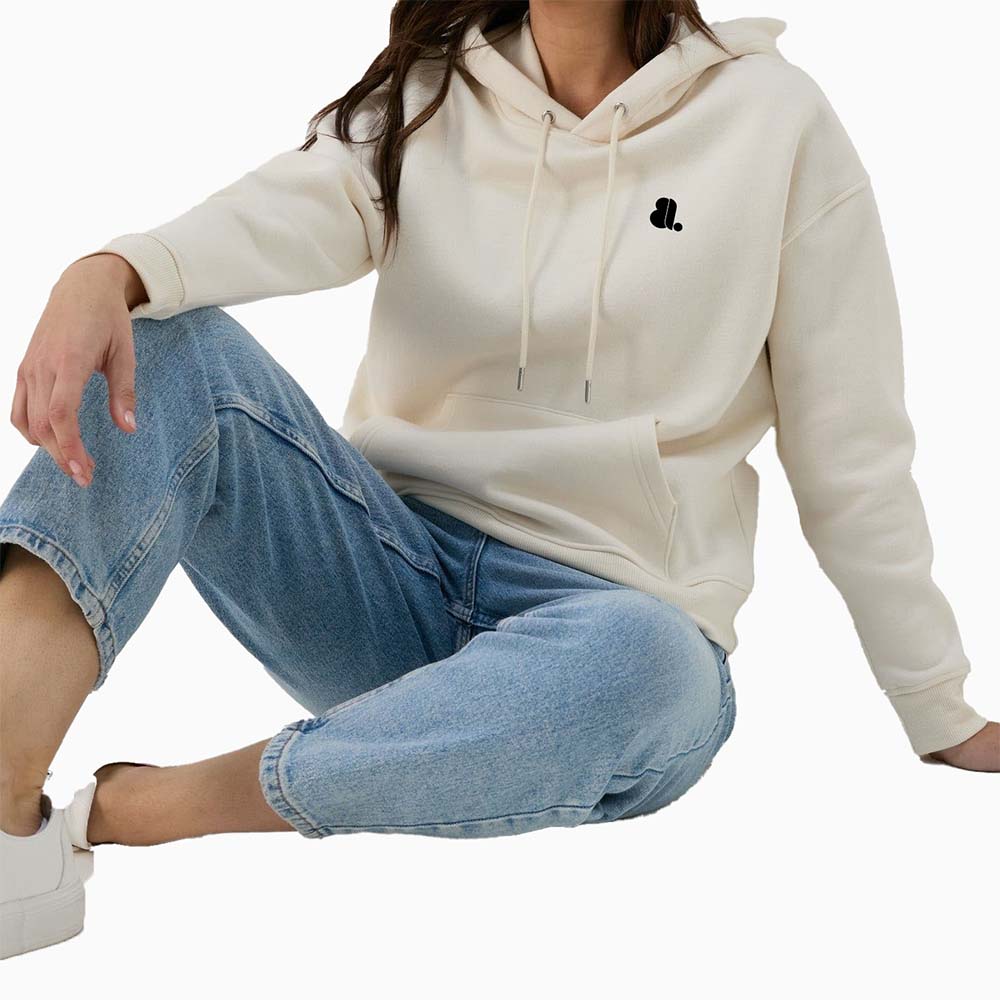Single Color Pull Over Hoodie Women - Image 4