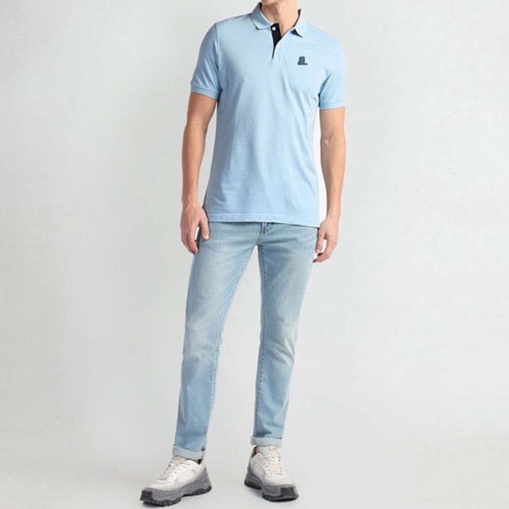 Casual Short Sleeves Polo Shirt Men