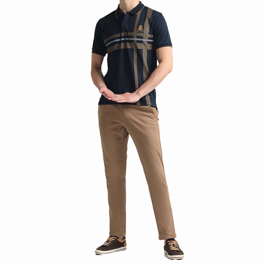 Men Graphic Polo Shirt