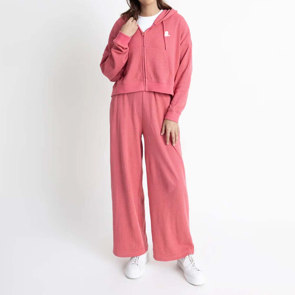 Single Color Zipper Track Suit Women