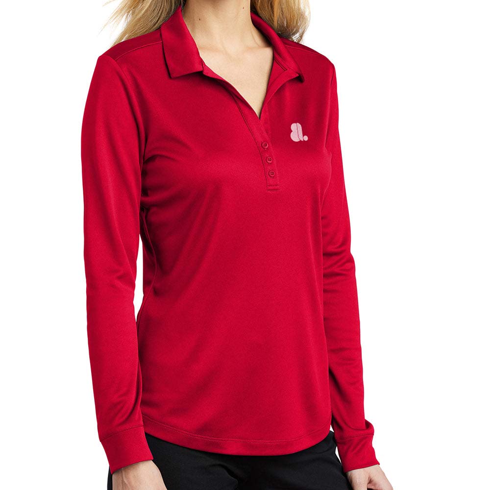 Women Long Placket Sleeve T-Shirt - Image 4