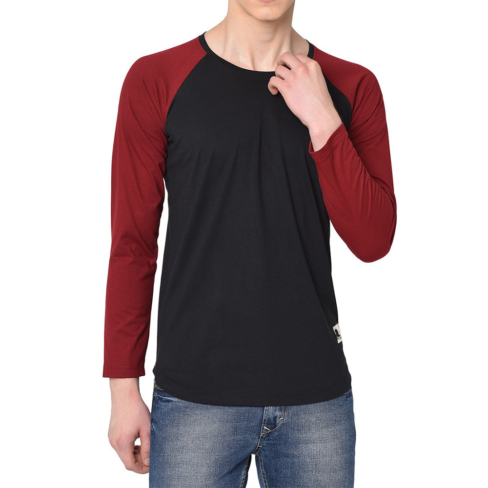 Men  Raglan Long Sleeve Tee