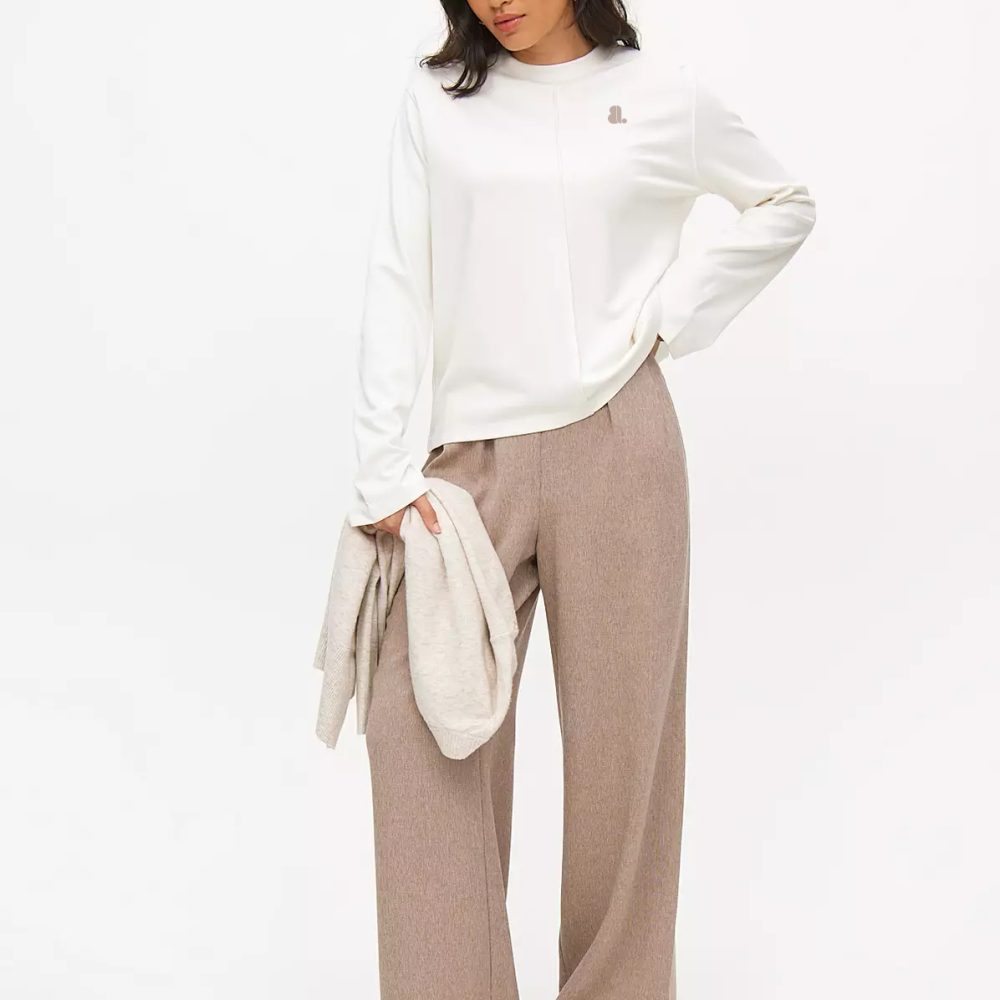 Women Long Sleeve Oversize Solid Color