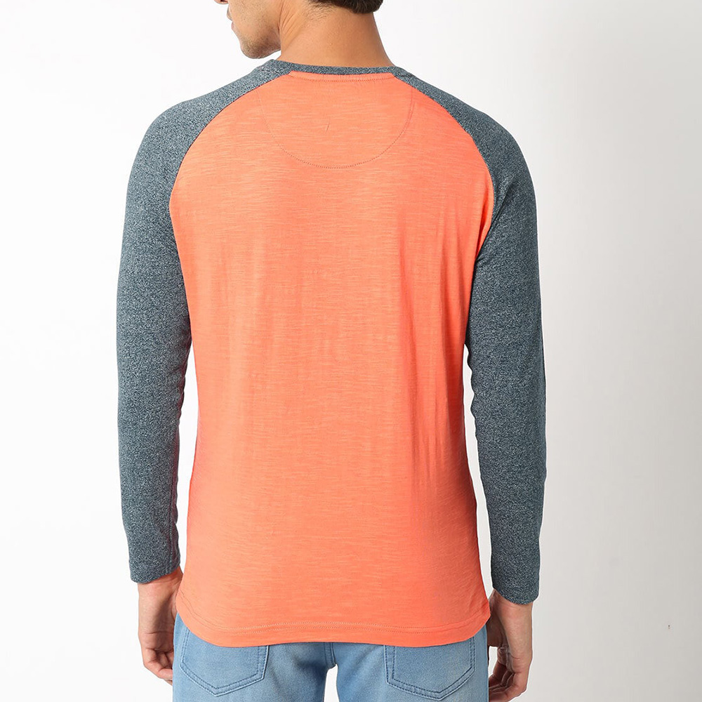 Men Raglan Long Sleeve Tee - Image 2