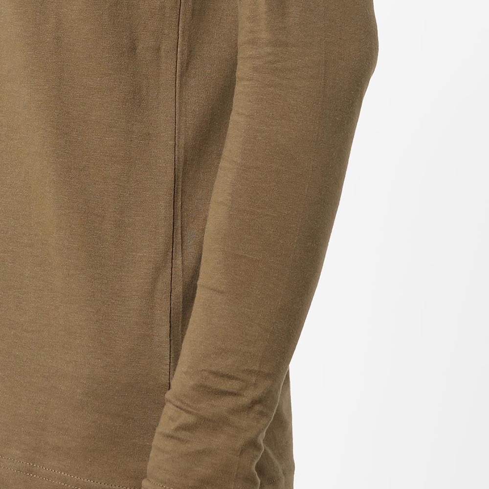 Men Scoop Neck Long Sleeve Tee - Image 5