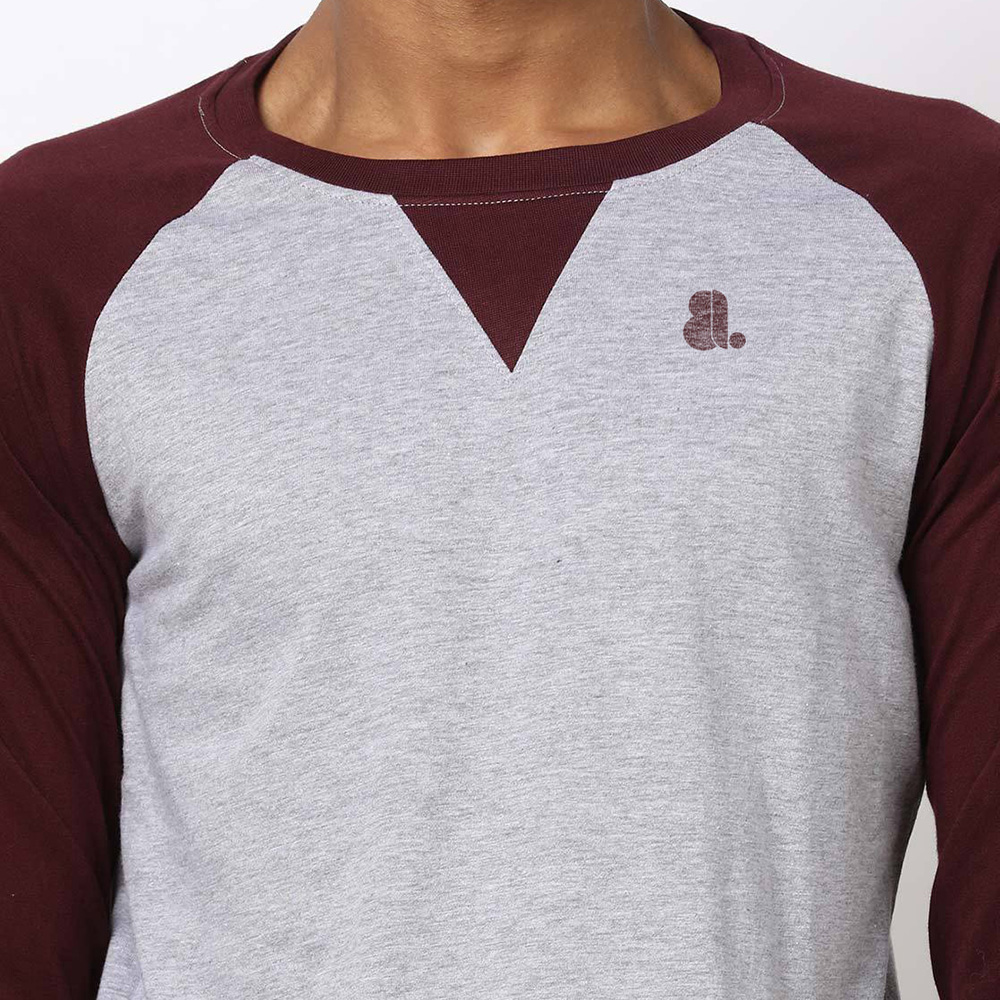 Men Raglan Long Sleeve Tee - Image 6
