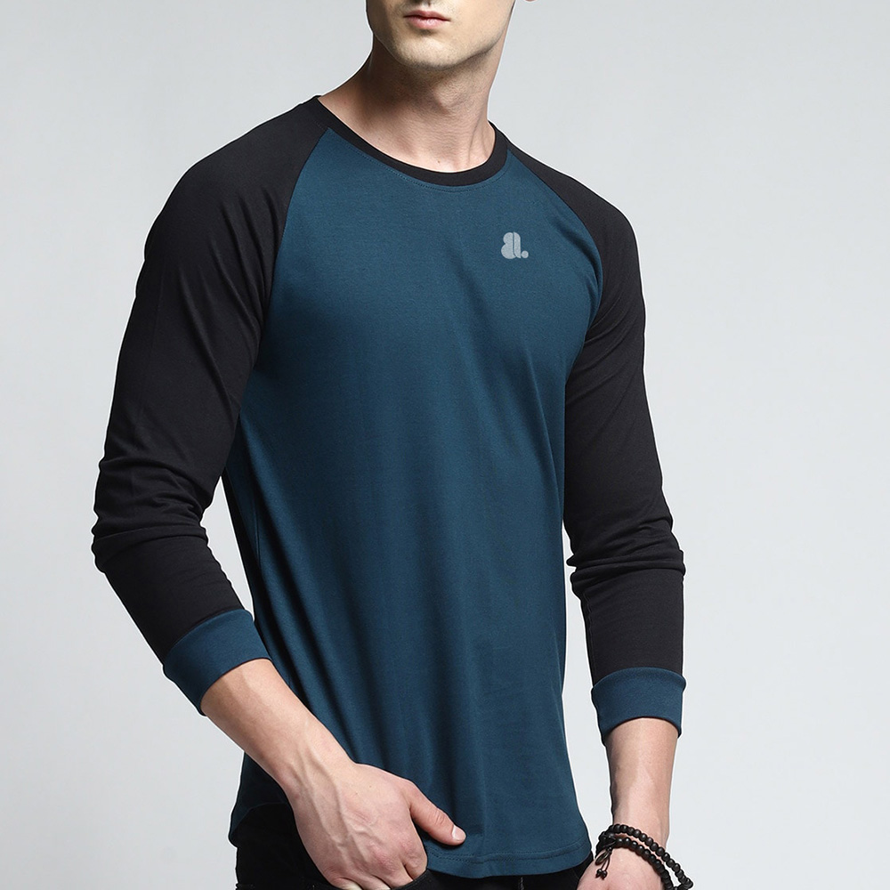 Men  Raglan Long Sleeve Tee