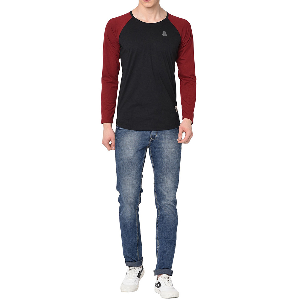 Men  Raglan Long Sleeve Tee