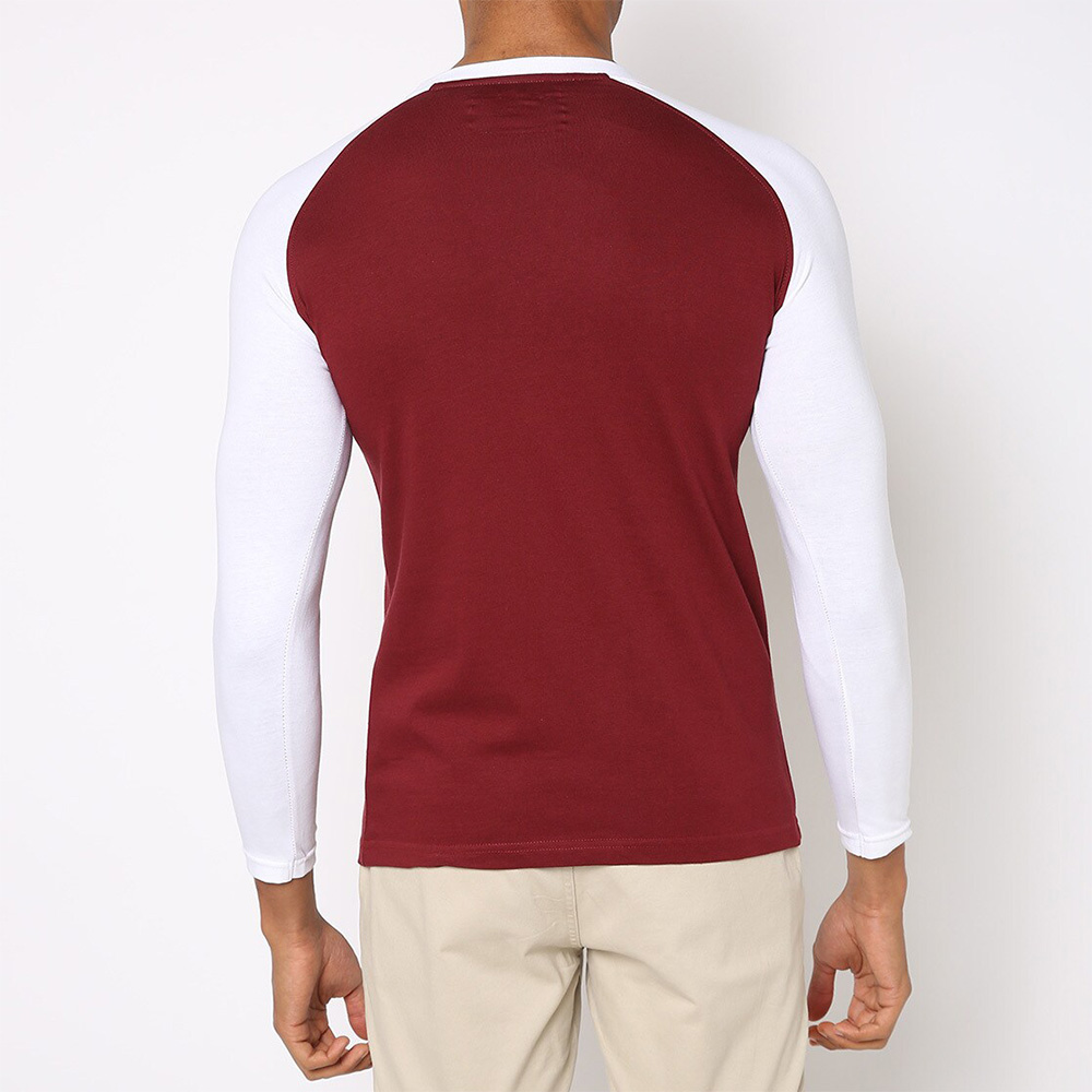 Men  Raglan Long Sleeve Tee