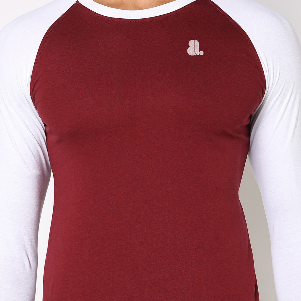 Men  Raglan Long Sleeve Tee
