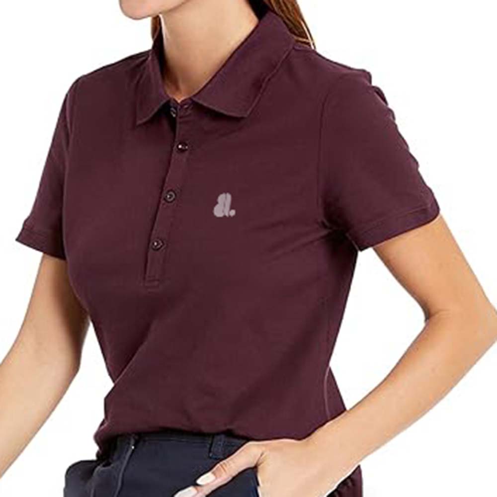 Fashion Cut & Sew Polo Shirt Short Sleeve